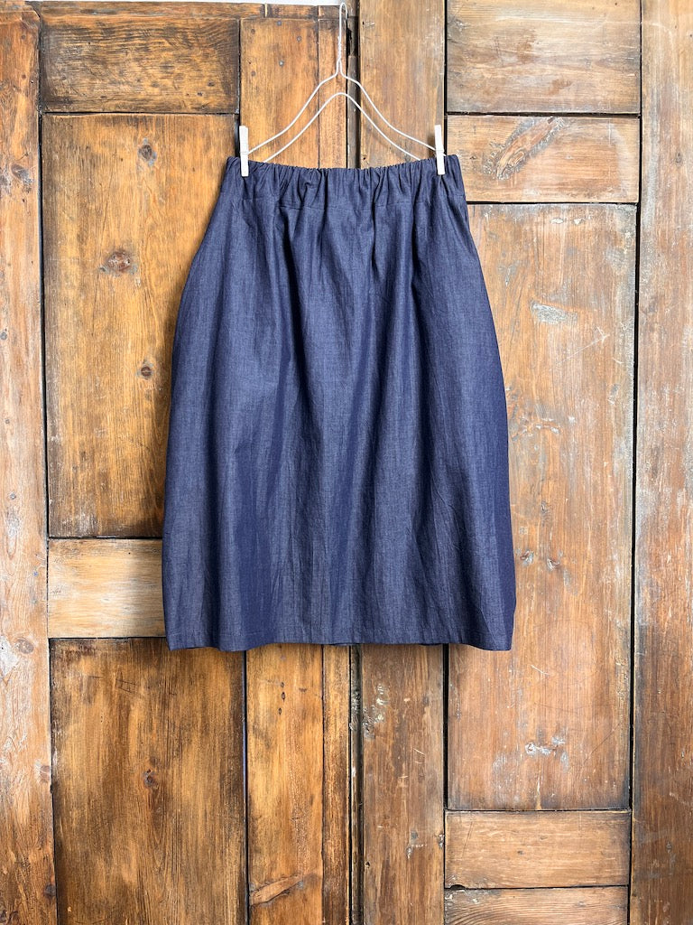 Denim Cep Detay Etek
