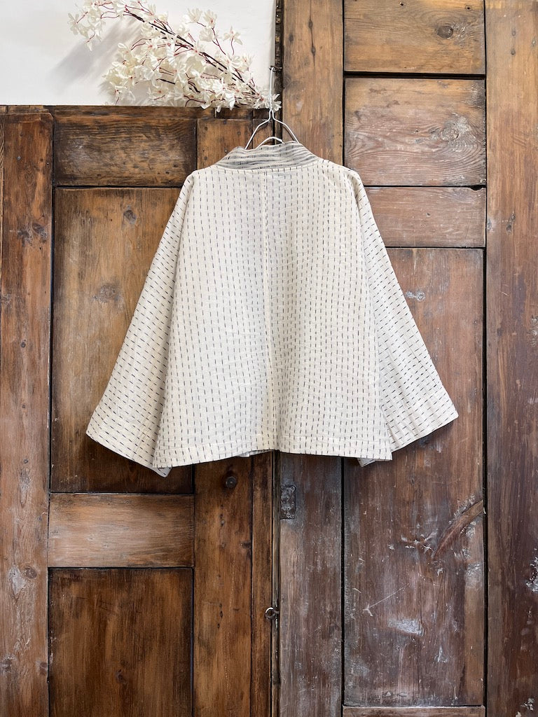 el dokuma pamuk kimono ceket