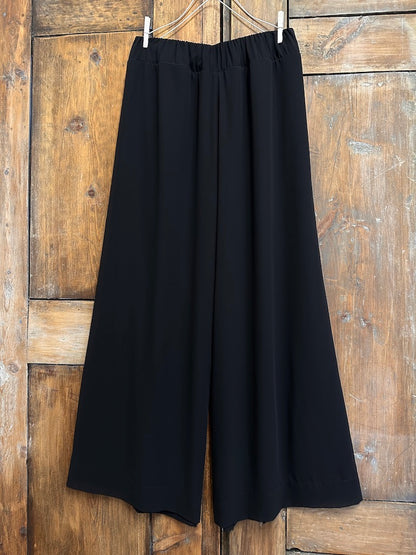 Bol Kesim Şifon Pantolon