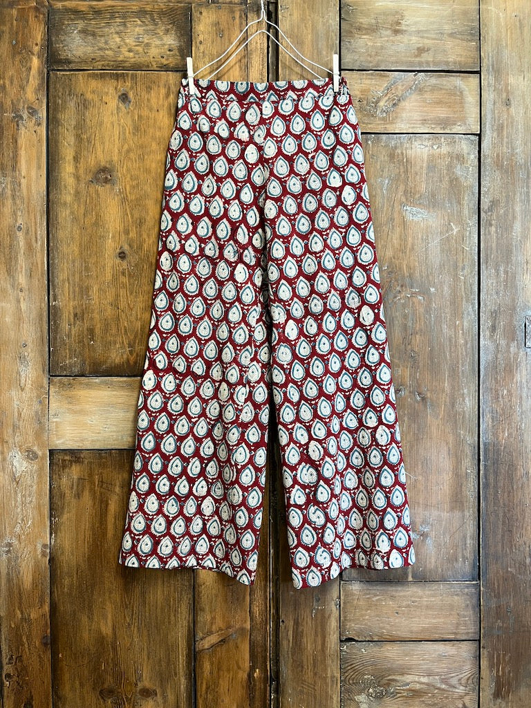 Çicek Desen Pantolon