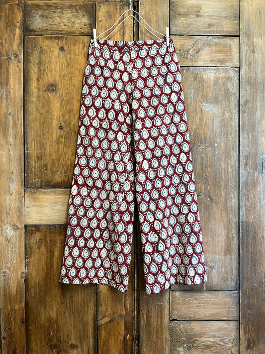 Çicek Desen Pantolon
