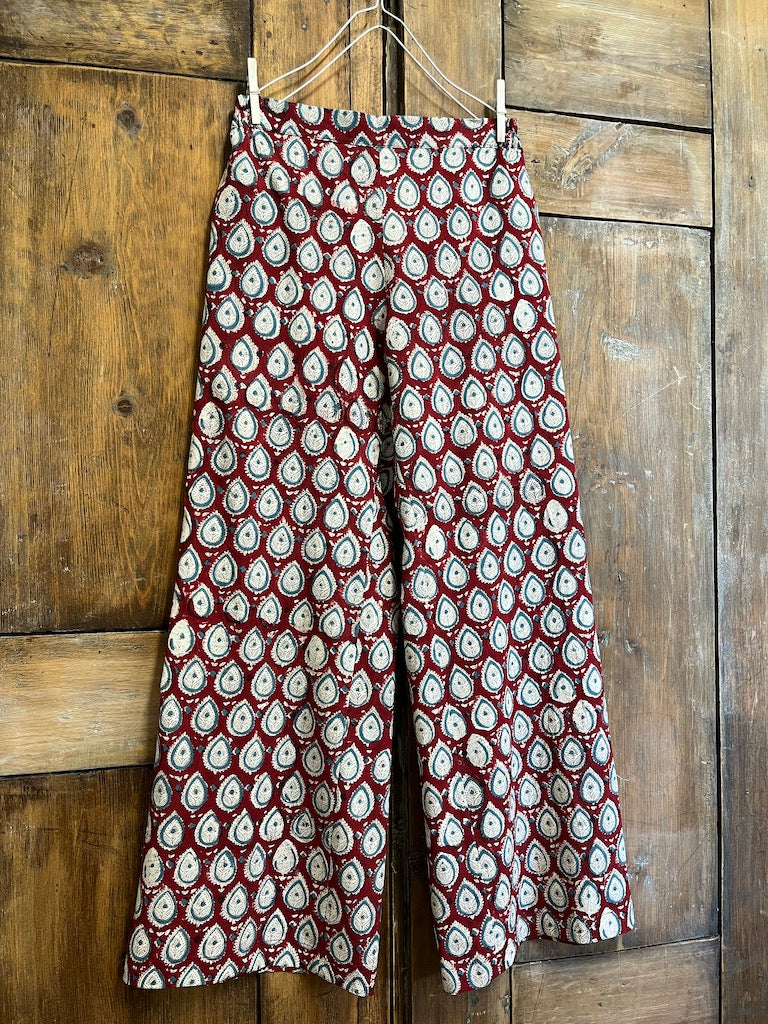 Çicek Desen Pantolon