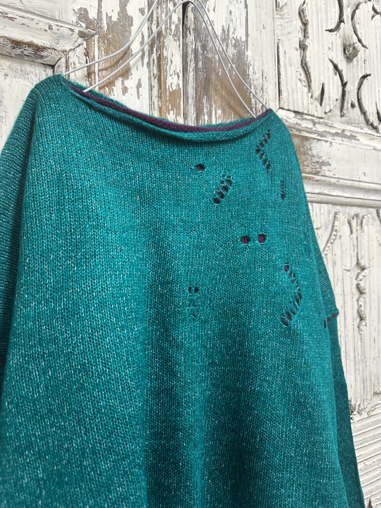 moher yeşil triko bluz