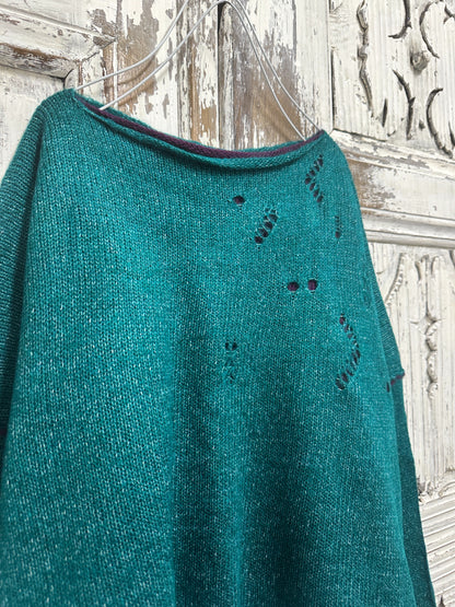 moher yeşil triko bluz