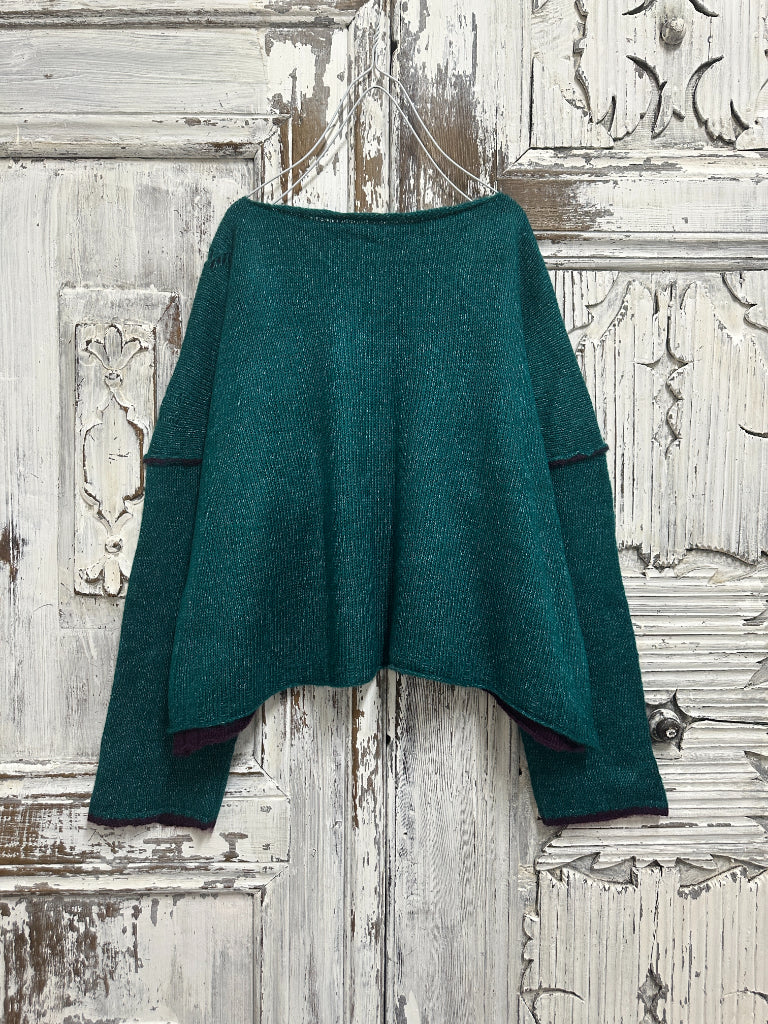 moher yeşil triko bluz