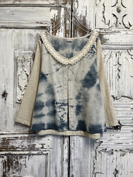 shibor dantel yaka ceket