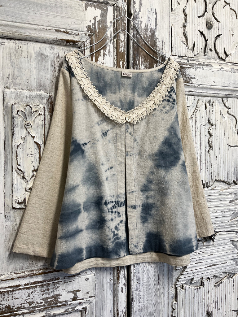 shibor dantel yaka ceket