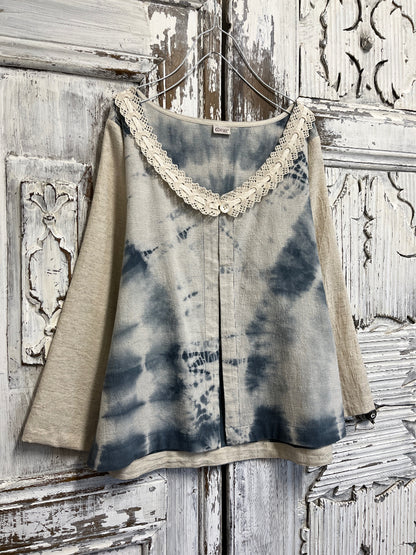 shibor dantel yaka ceket