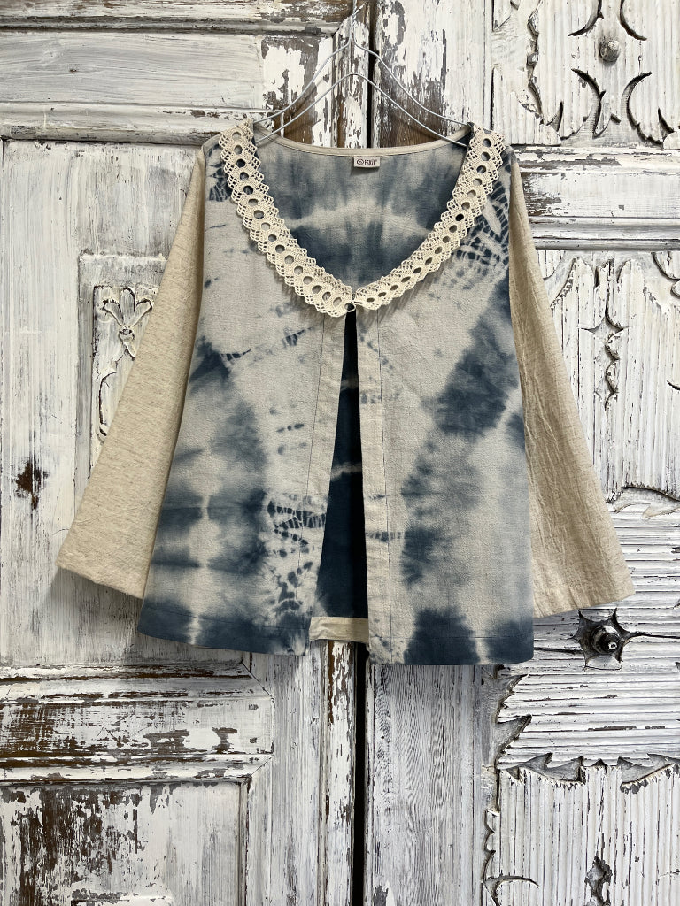 shibor dantel yaka ceket