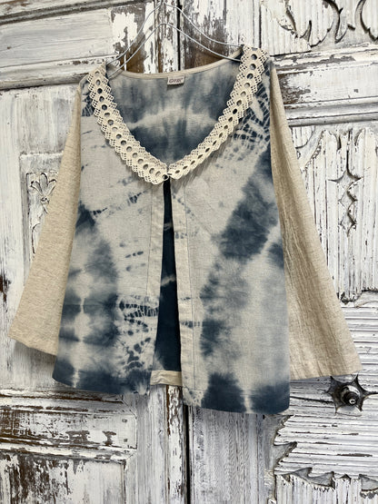 shibor dantel yaka ceket