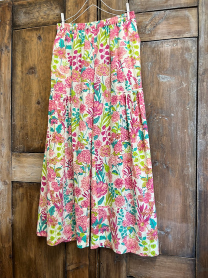 Desenli Yan Detay Pantolon