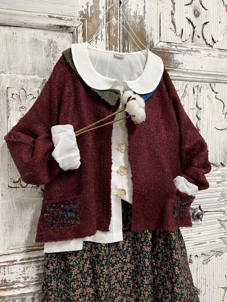 pamuklu bebe yaka gömlek 