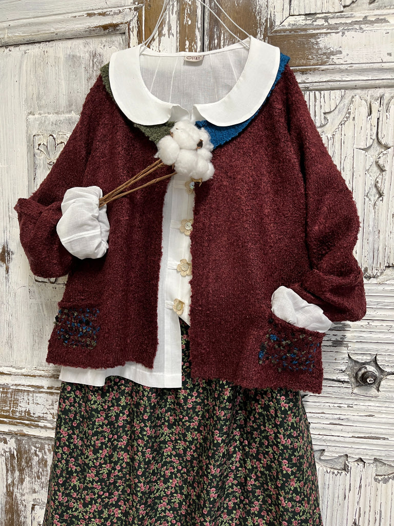 pamuklu bebe yaka gömlek 