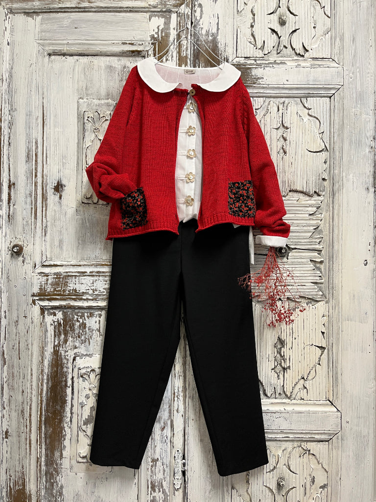 siyah klasik pantolon 