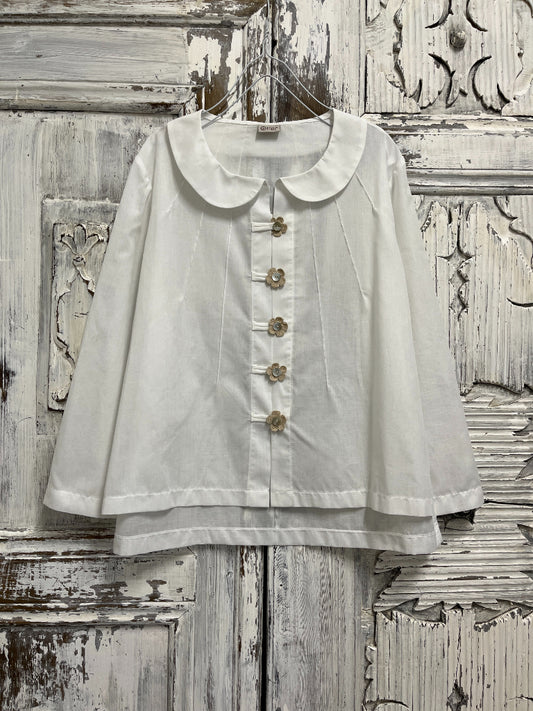 pamuklu bebe yaka gömlek 