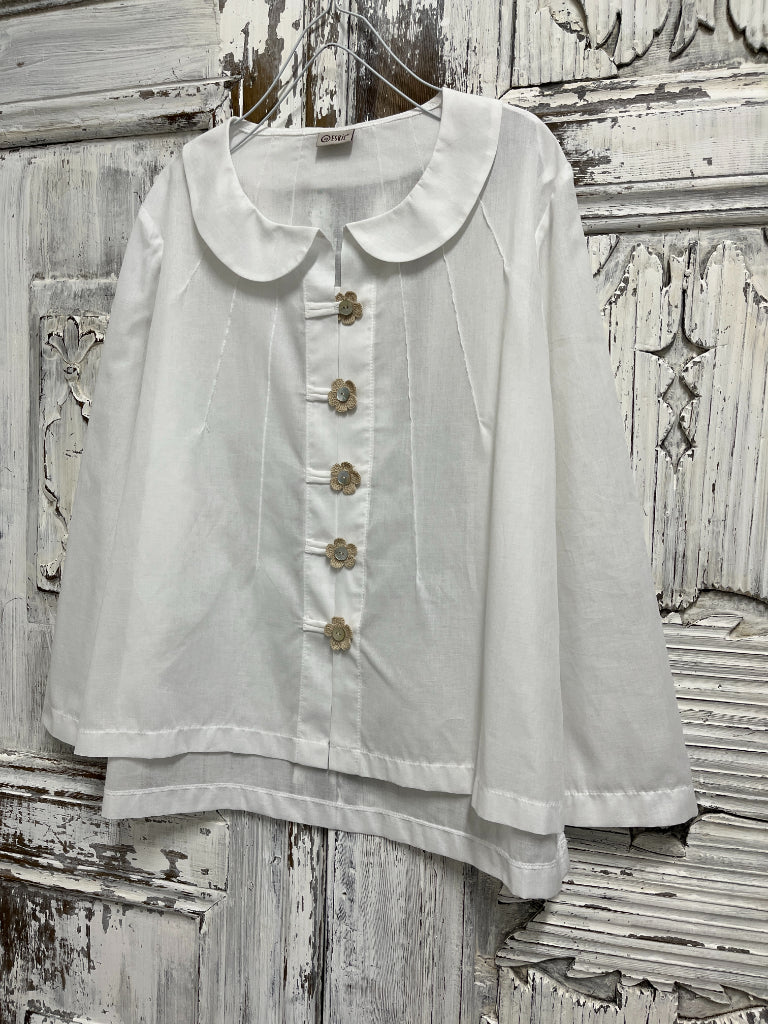 pamuklu bebe yaka gömlek 