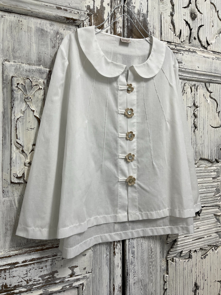 pamuklu bebe yaka gömlek 