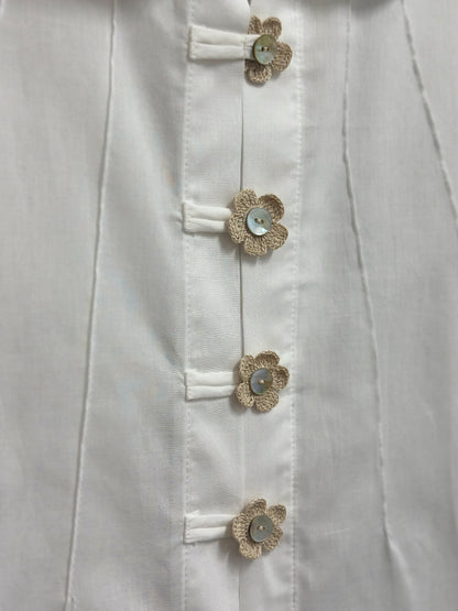 pamuklu bebe yaka gömlek 