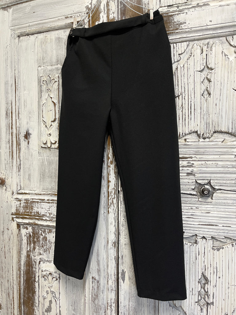 siyah klasik pantolon 