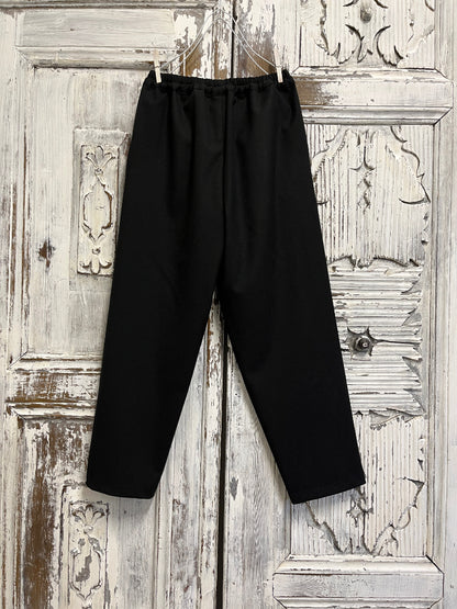 siyah klasik pantolon 