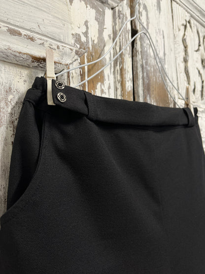 siyah klasik pantolon 