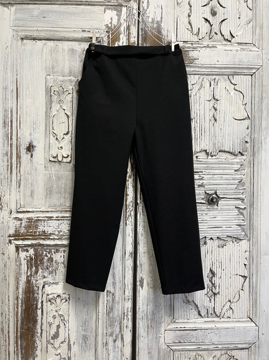 siyah klasik pantolon 