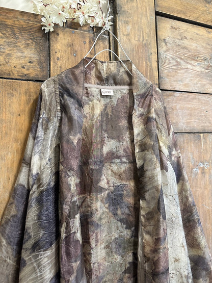 ipek eco print kaftan