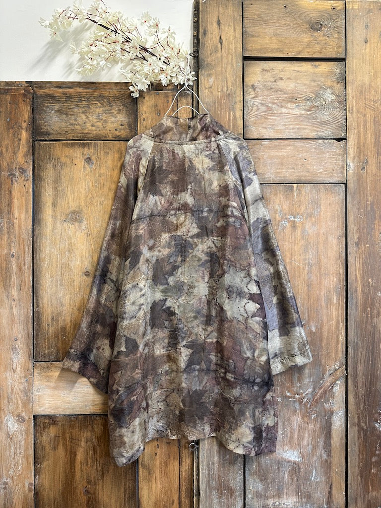 ipek eco print kaftan
