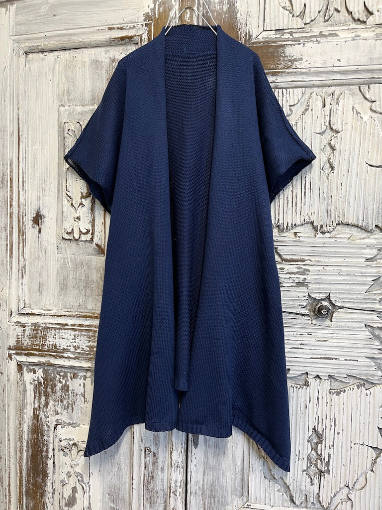 çok fonksiyonlu lacivert yelek