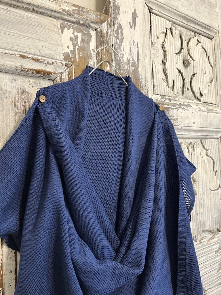 çok fonksiyonlu lacivert yelek