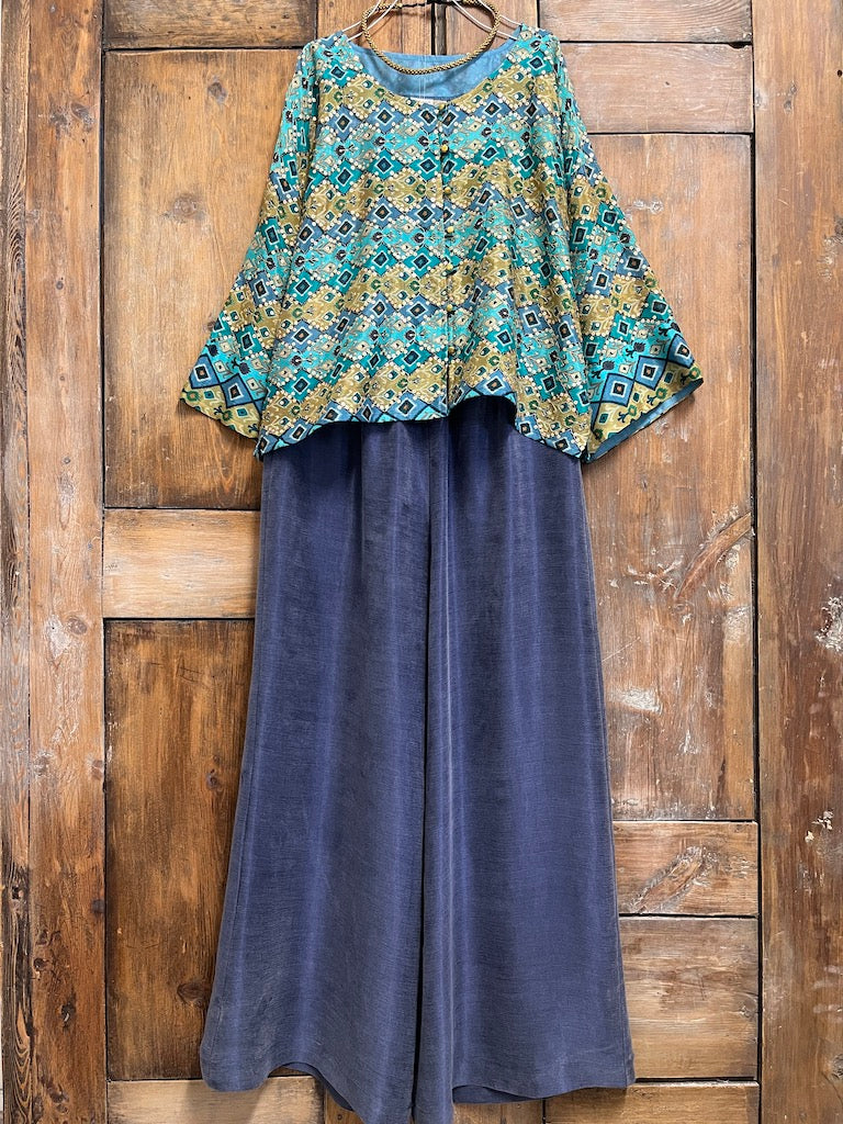 ikat desen şık ceket
