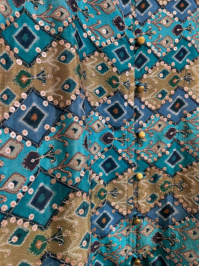 ikat desen şık ceket