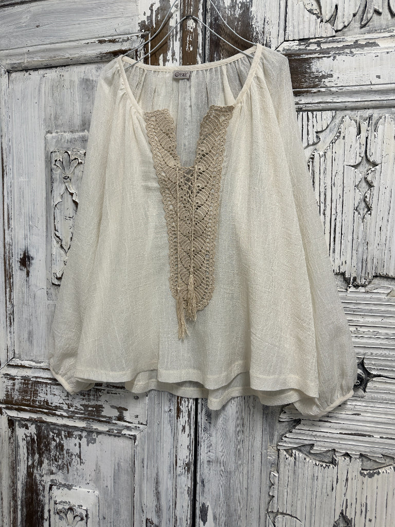 el dokuma ipek dökümlü bluz