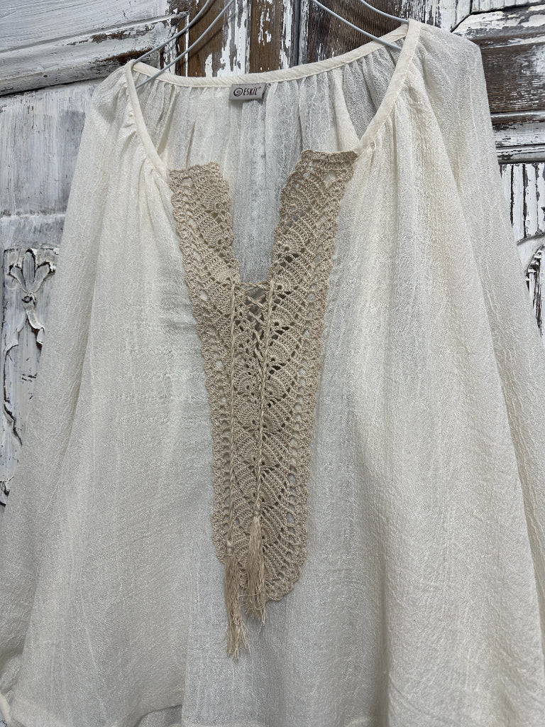 el dokuma ipek dökümlü bluz