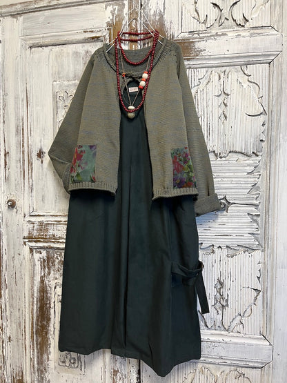 fitilli kadife koyu yeşil jile