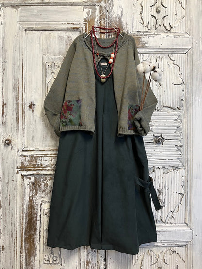 fitilli kadife koyu yeşil jile