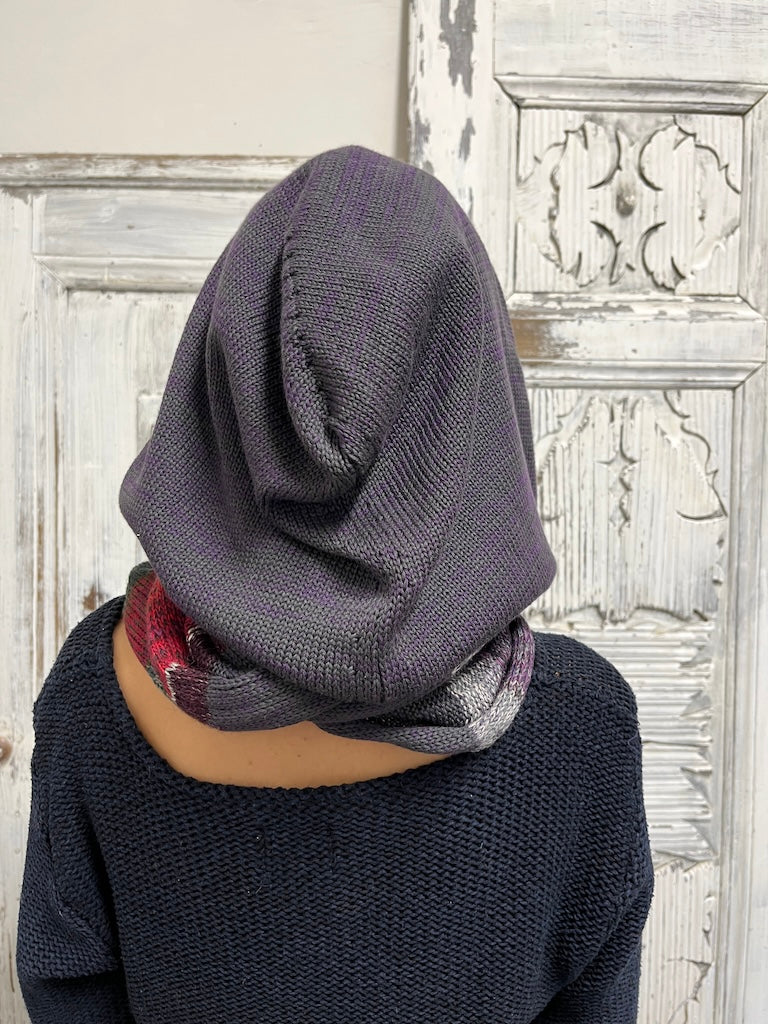 triko kapüşonlu boyunluk