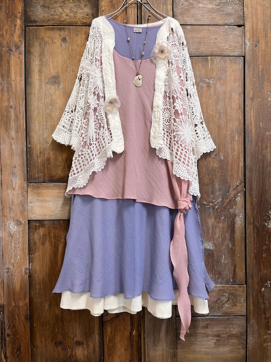 dantel kece detay broşlu beyaz ceket