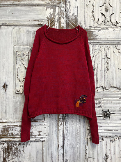 kırmızı kısa triko