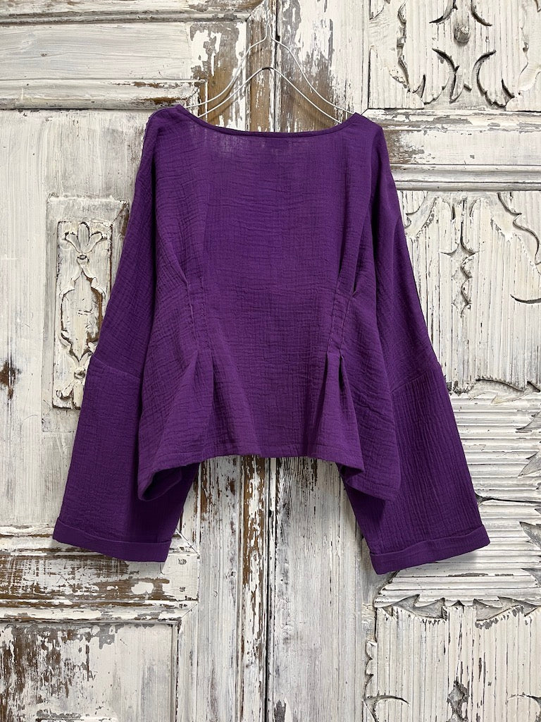 bürümcük mor bluz