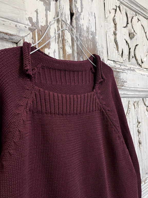 mürdüm reglan kol triko