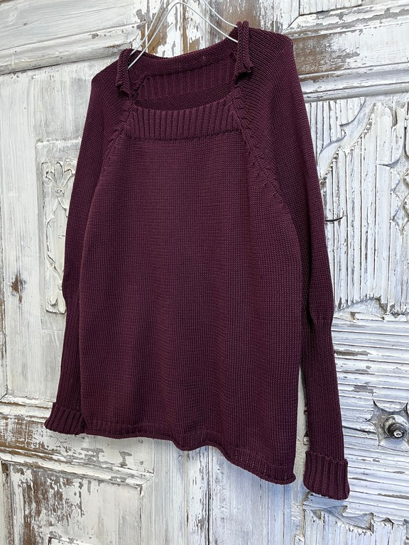 mürdüm reglan kol triko