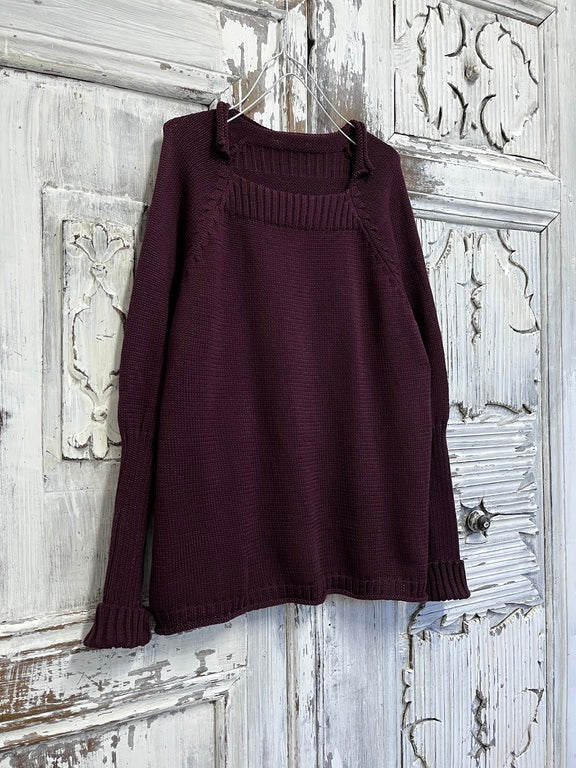 mürdüm reglan kol triko