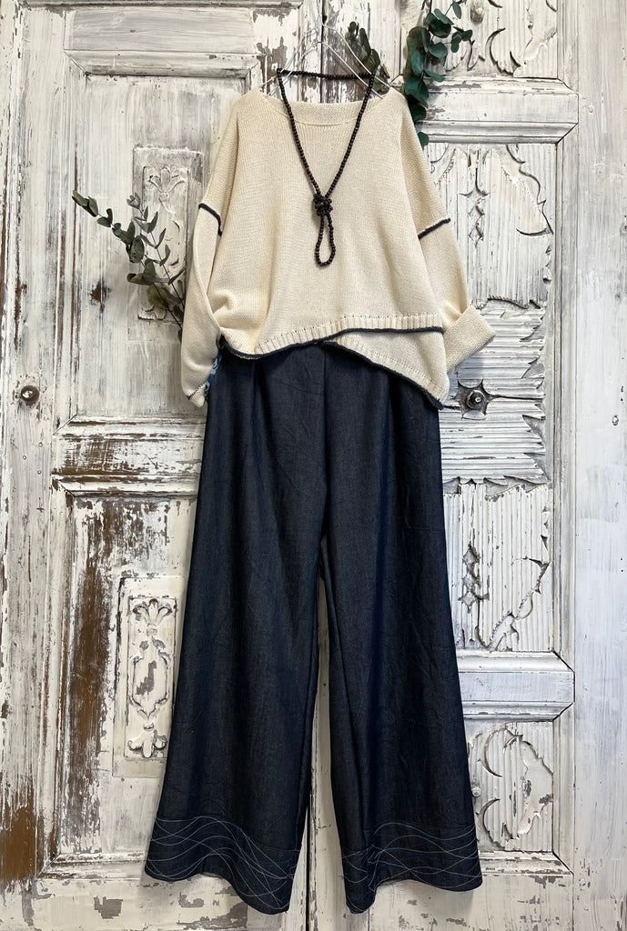 Denim pantolon 