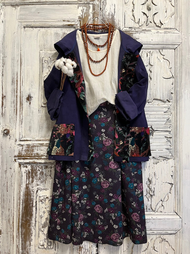 mor fitilli kadife kapüşonlu ceket