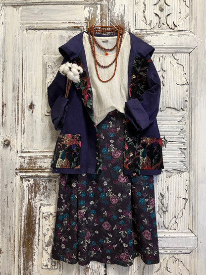 mor fitilli kadife kapüşonlu ceket