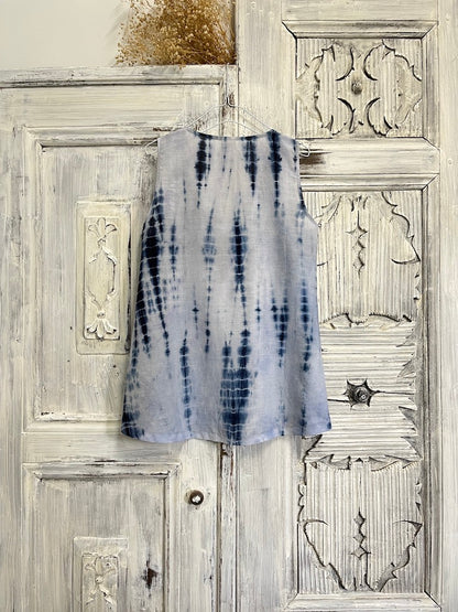 shibori kolsuz bluz