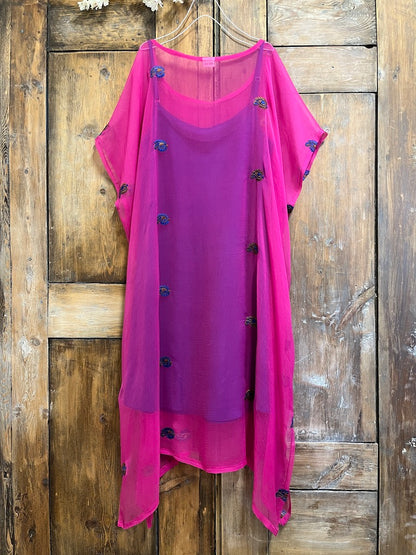 Şık Pembe Elbise