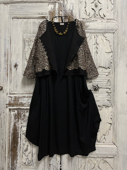 simli el iş kısa ceket