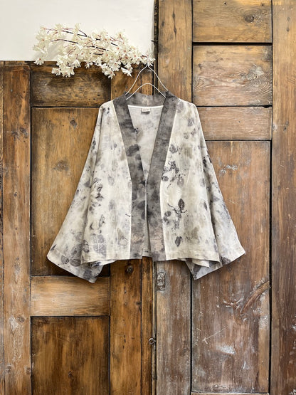 ipek eco-print ceket